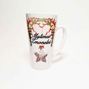 Late puodelis „Mylimai žmonelei”