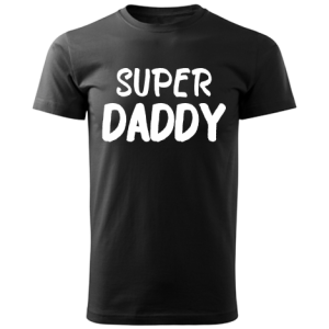 Marškinėliai „super daddy”