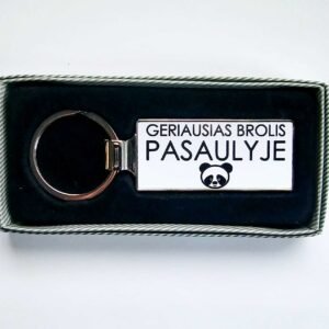 Raktų pakabukas „Geriausias brolis pasaulyje”